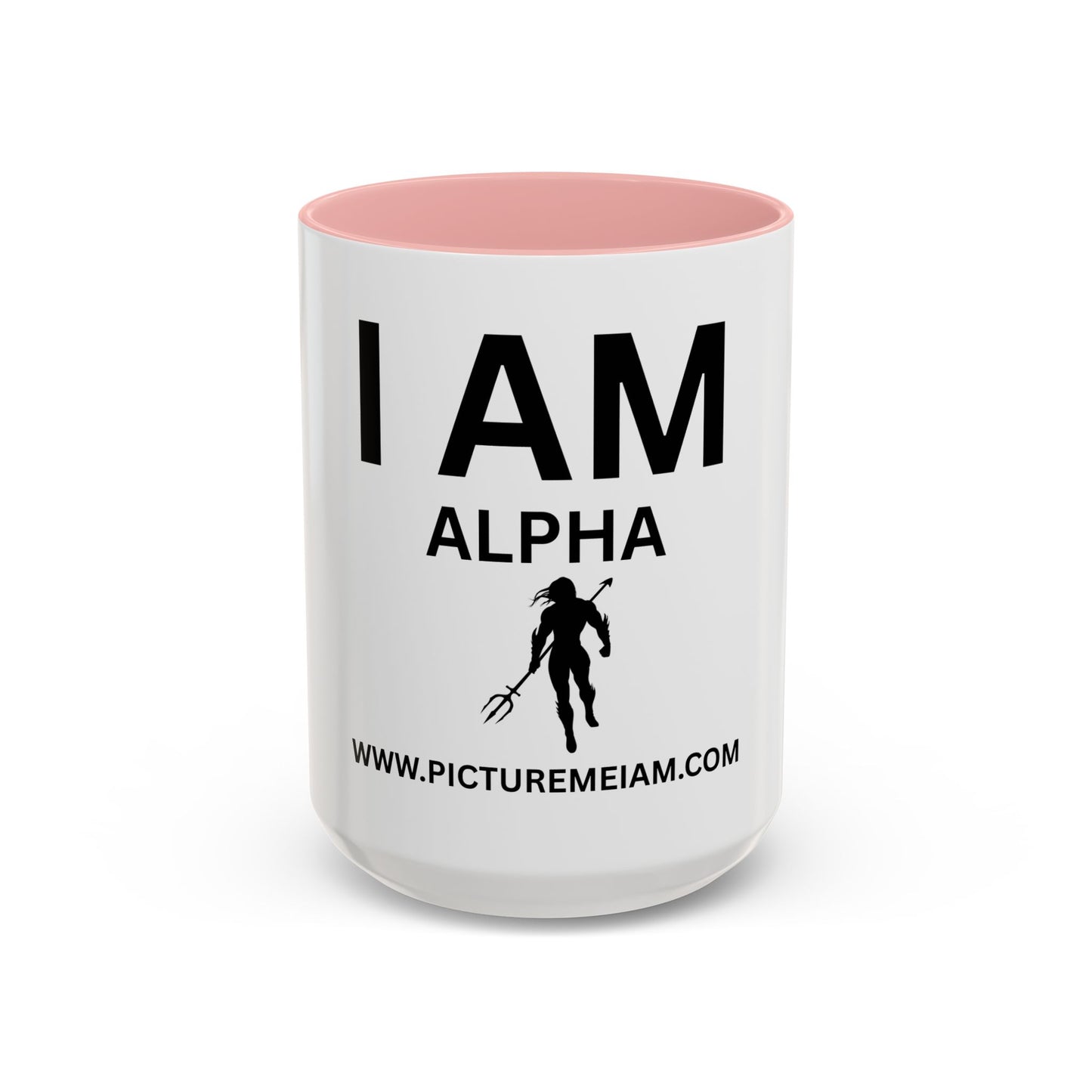 I AM Alpha Men Inspirational Accent Coffee Mug - 11/15oz