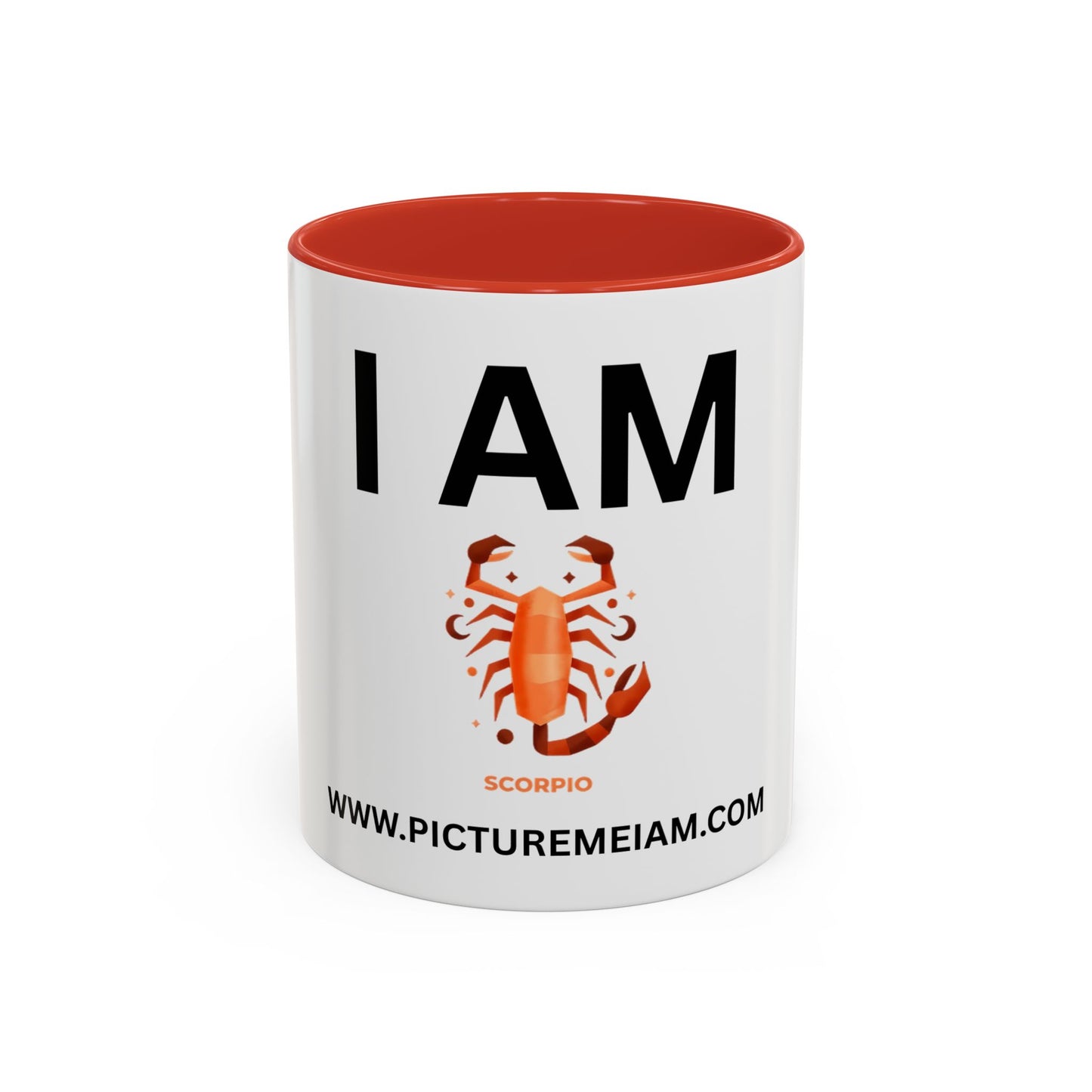 I AM Scorpio Inspirational Accent Coffee Mug - 11/15oz