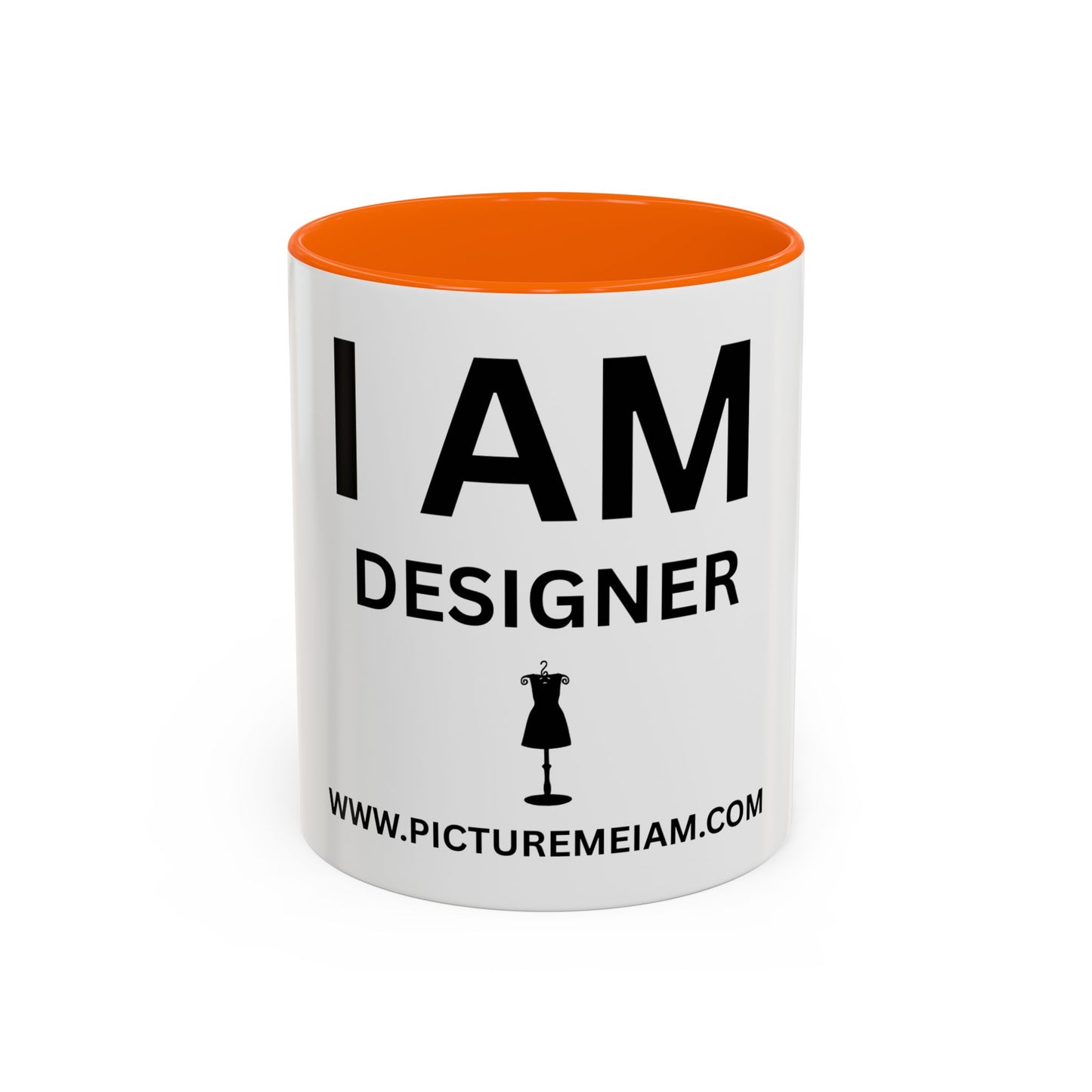 I AM Designer Inspirational Accent Coffee Mug - 11/15oz