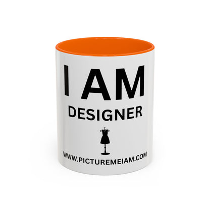 I AM Designer Inspirational Accent Coffee Mug - 11/15oz