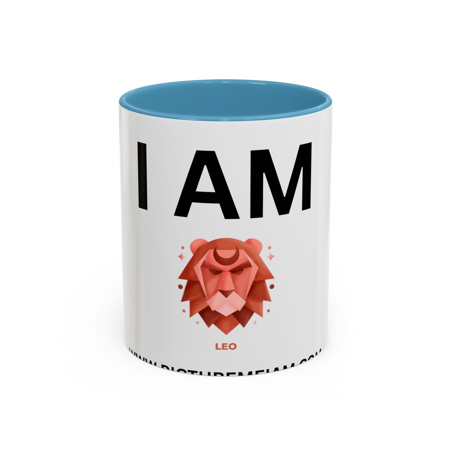 I AM Leo Inspirational Accent Coffee Mug - 11/15oz