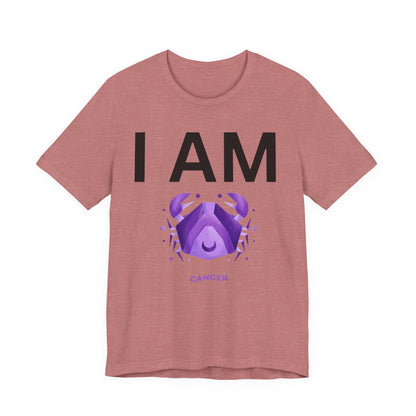 I AM Cancer Unisex Short Sleeve Tee