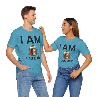 I AM Dog Dad Short Sleeve Tee
