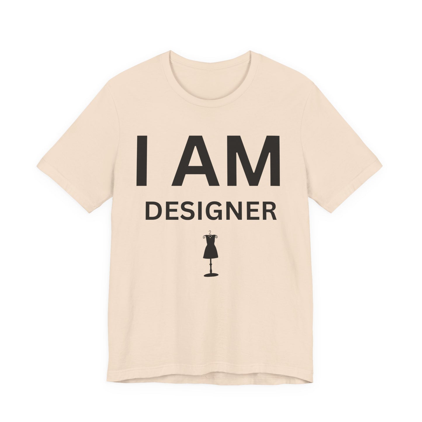 I AM Designer Unisex Short Sleeve Tee