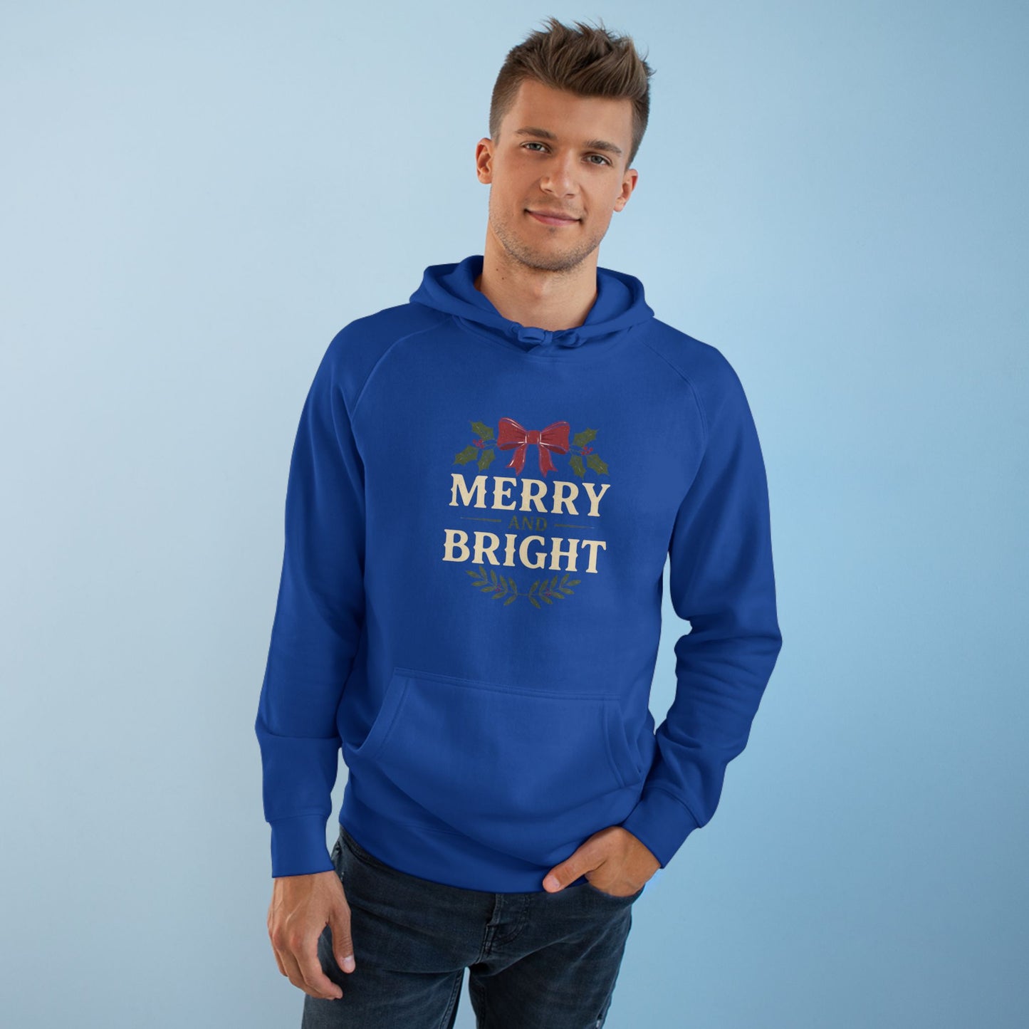 Merry and Bright Holiday Hoodie