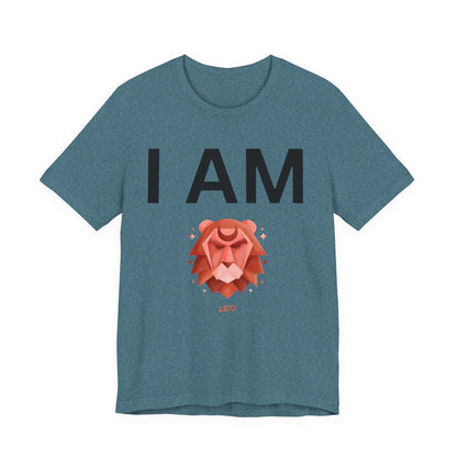 I AM Leo Unisex Short Sleeve Tee