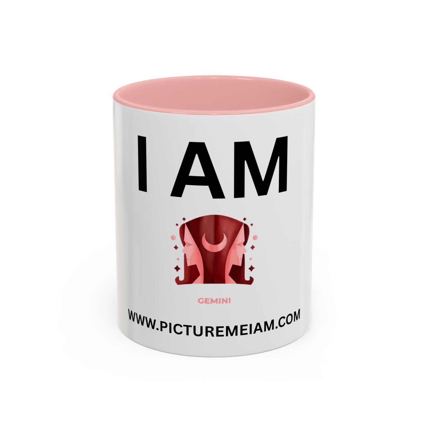 I AM Gemini Inspirational Accent Coffee Mug - 11/15oz