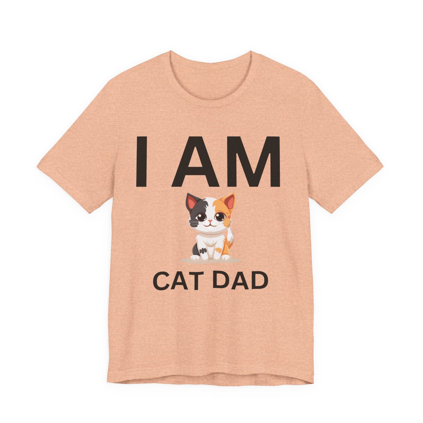 I AM Cat Dad Short Sleeve Tee