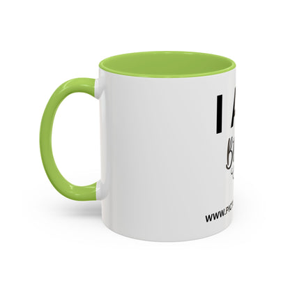 I AM Blessed Inspirational Accent Coffee Mug - 11/15oz