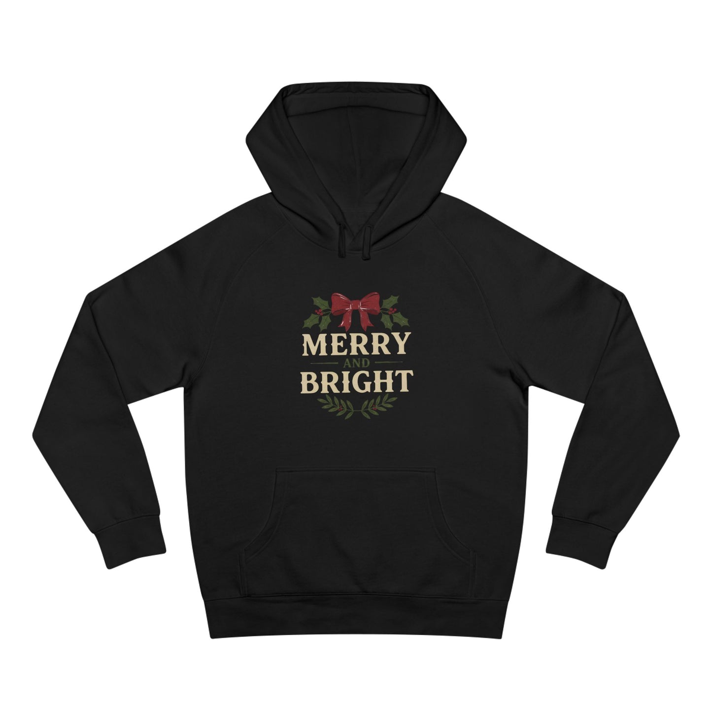 Merry and Bright Holiday Hoodie