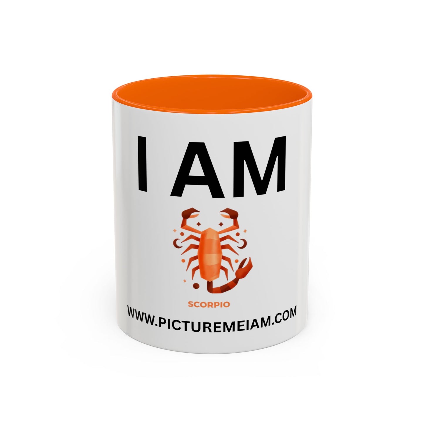 I AM Scorpio Inspirational Accent Coffee Mug - 11/15oz