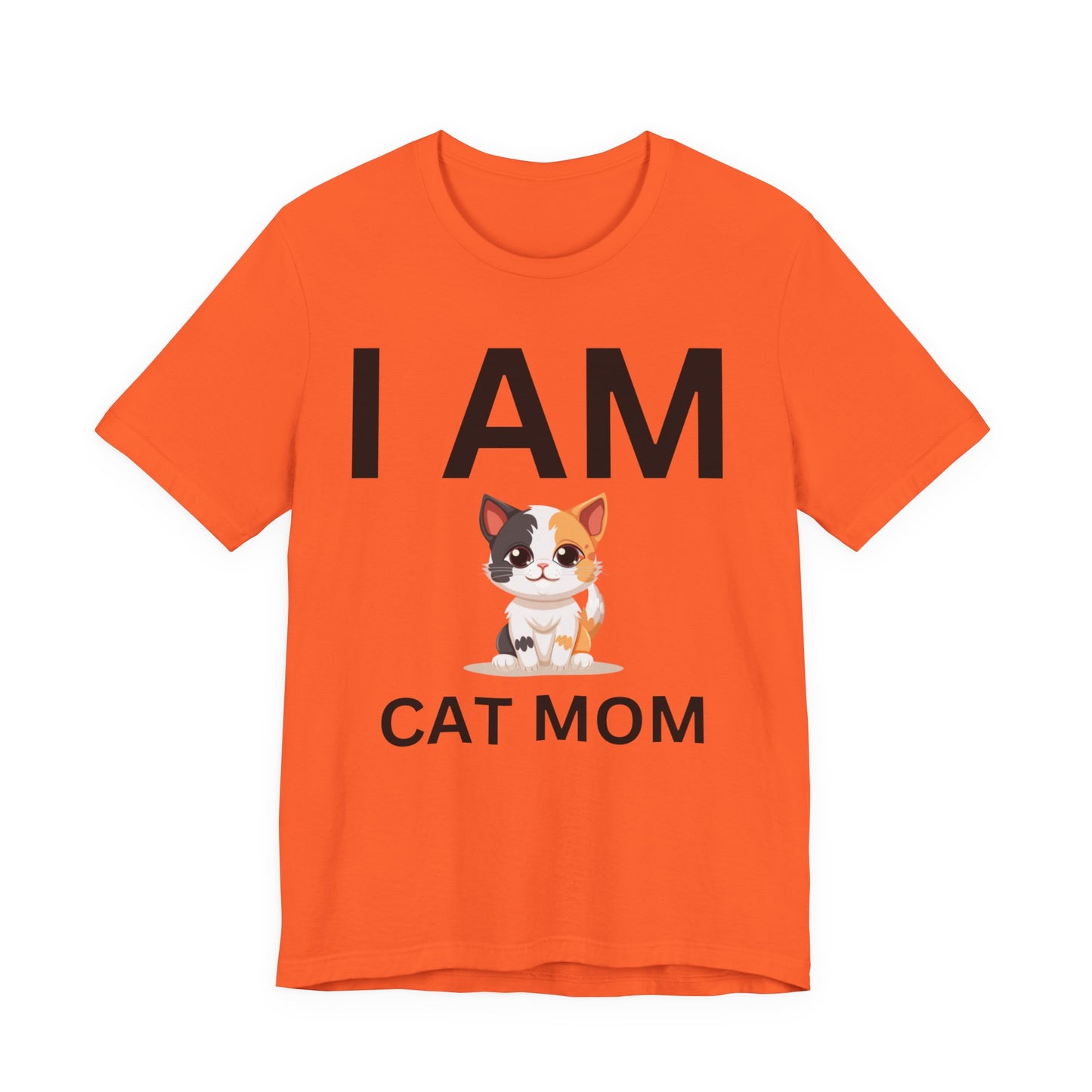 I AM Cat Mom Short Sleeve Tee
