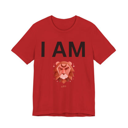 I AM Leo Unisex Short Sleeve Tee