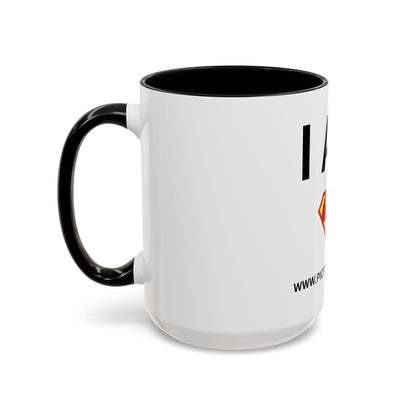 I AM Suprman Inspirational Accent Coffee Mug - 11/15oz