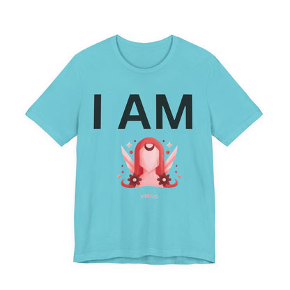 I AM Virgo Unisex Short Sleeve Tee