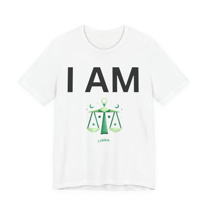 I AM Libra Unisex Short Sleeve Tee