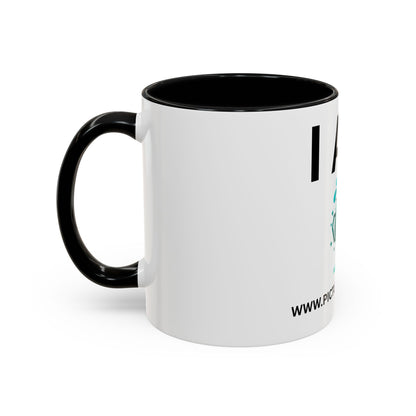 I AM Aquarius Inspirational Accent Coffee Mug - 11/15oz