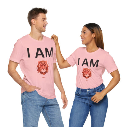 I AM Leo Unisex Short Sleeve Tee
