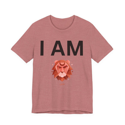 I AM Leo Unisex Short Sleeve Tee