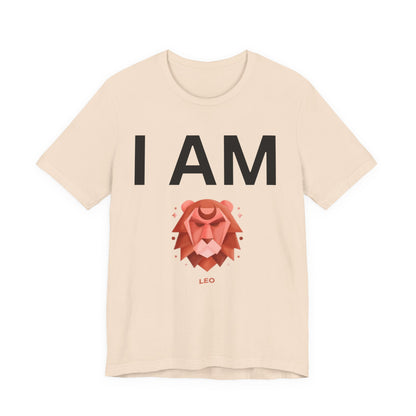 I AM Leo Unisex Short Sleeve Tee