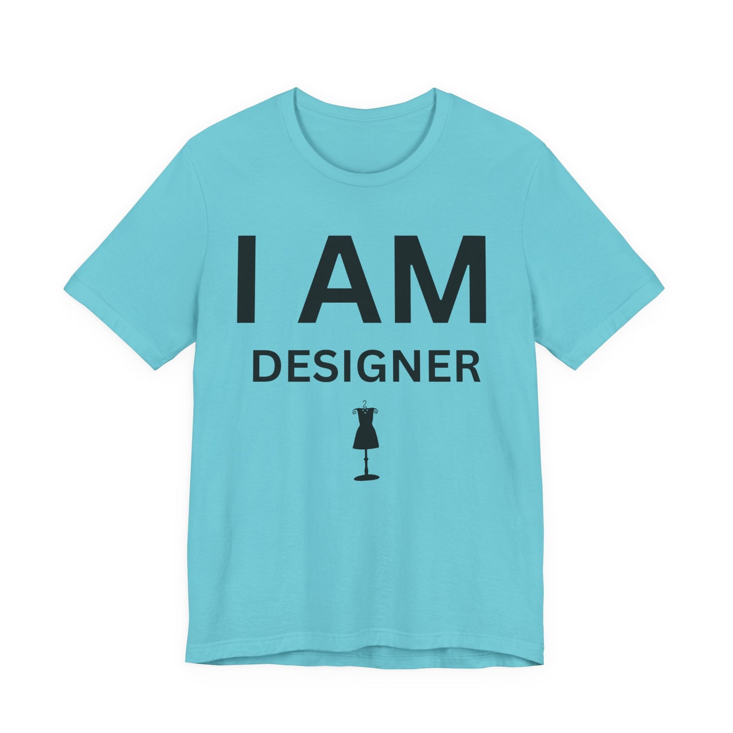 I AM Designer Unisex Short Sleeve Tee