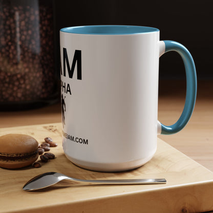 I AM Alpha Men Inspirational Accent Coffee Mug - 11/15oz
