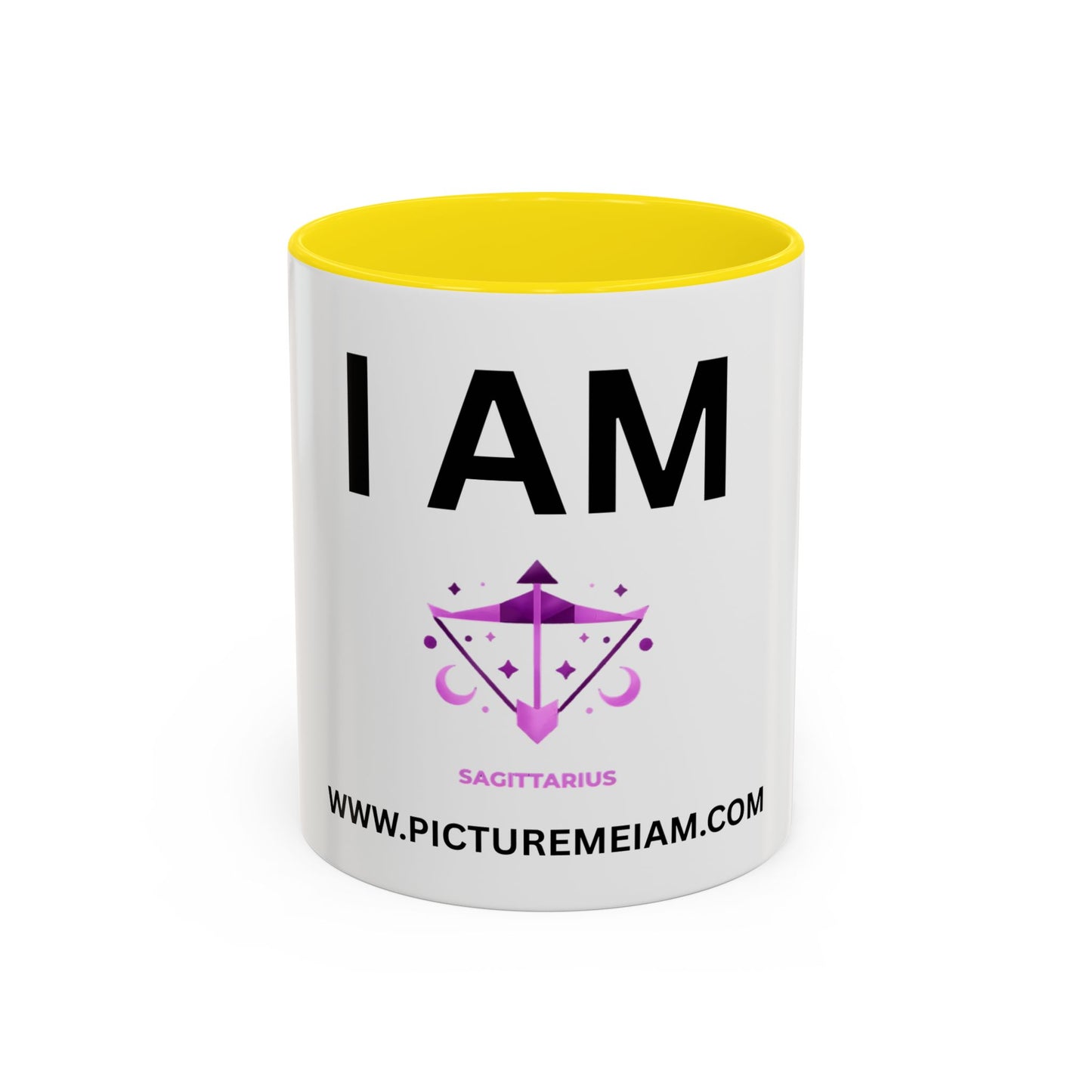 I AM Sagittarius Inspirational Accent Coffee Mug - 11/15oz
