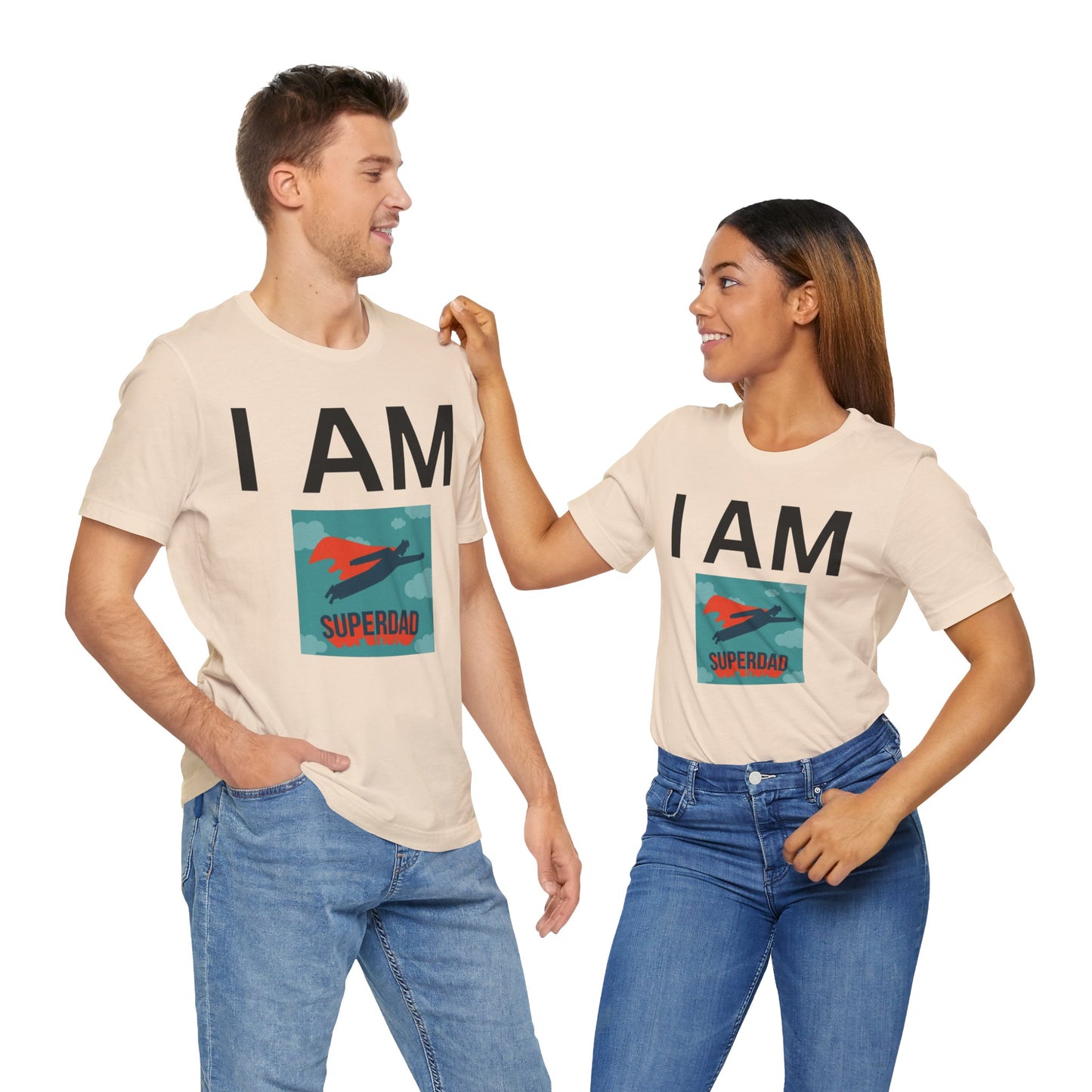 I AM Superdad Short Sleeve Tee