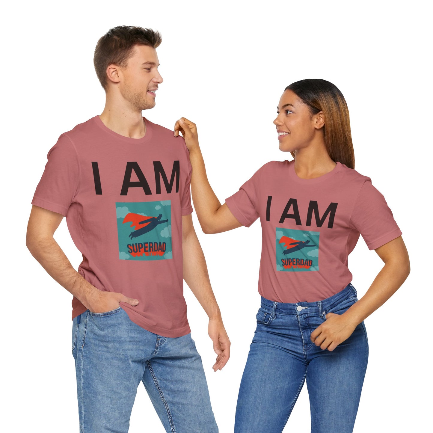 I AM Superdad Short Sleeve Tee