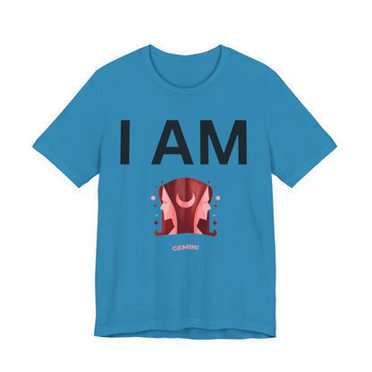 I AM Gemini Unisex Short Sleeve Tee