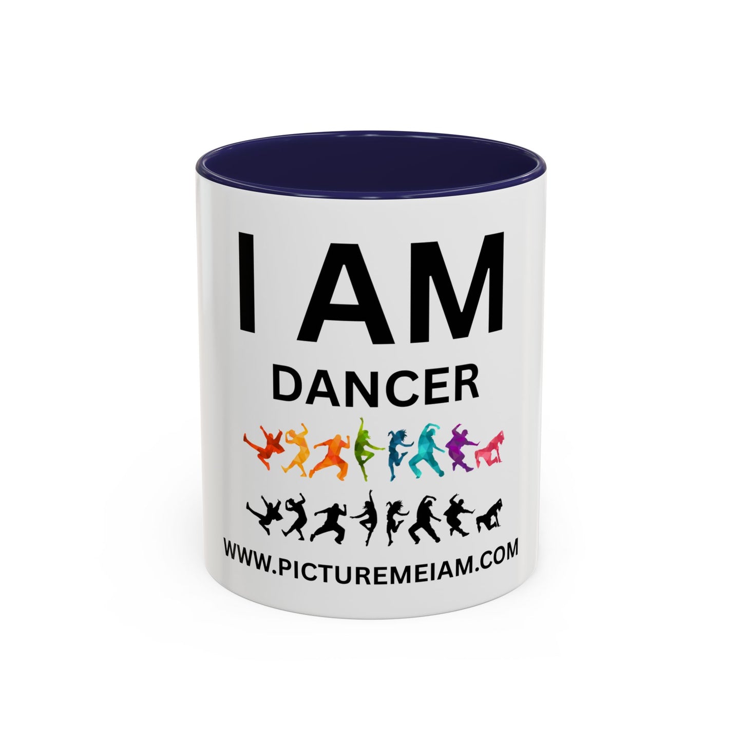 I AM Dancer Inspirational Accent Coffee Mug - 11/15oz