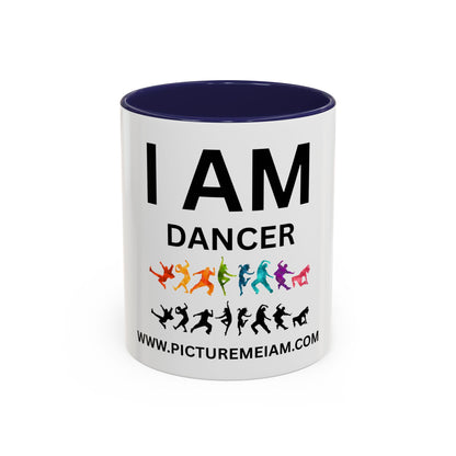 I AM Dancer Inspirational Accent Coffee Mug - 11/15oz