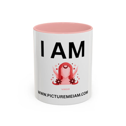 I AM Virgo Inspirational Accent Coffee Mug - 11/15oz