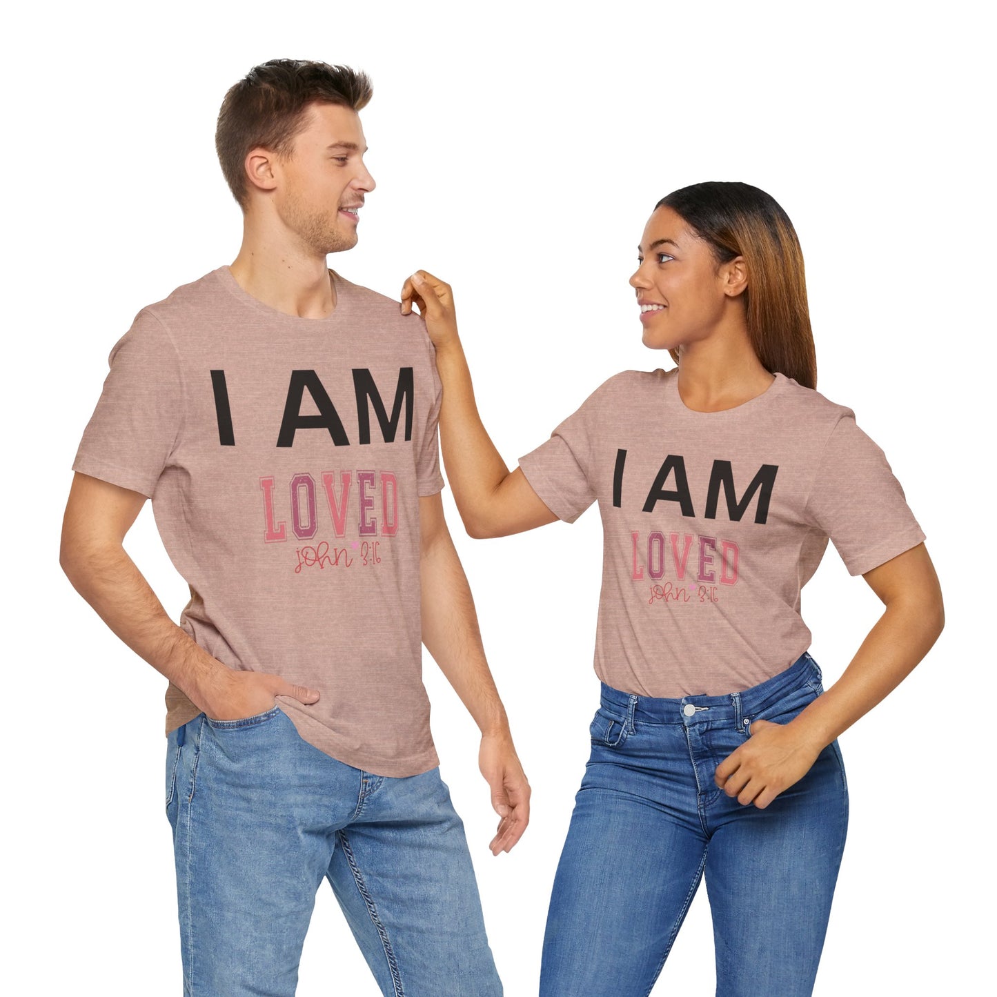 I AM Loved Unisex Short Sleeve Tee