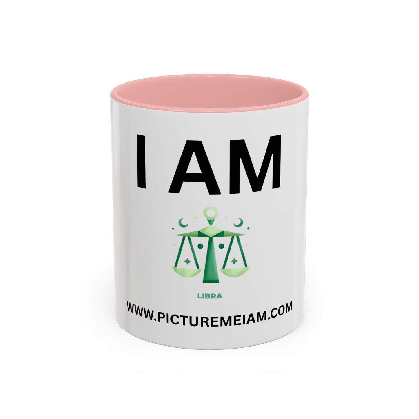 I AM Libra Inspirational Accent Coffee Mug - 11/15oz