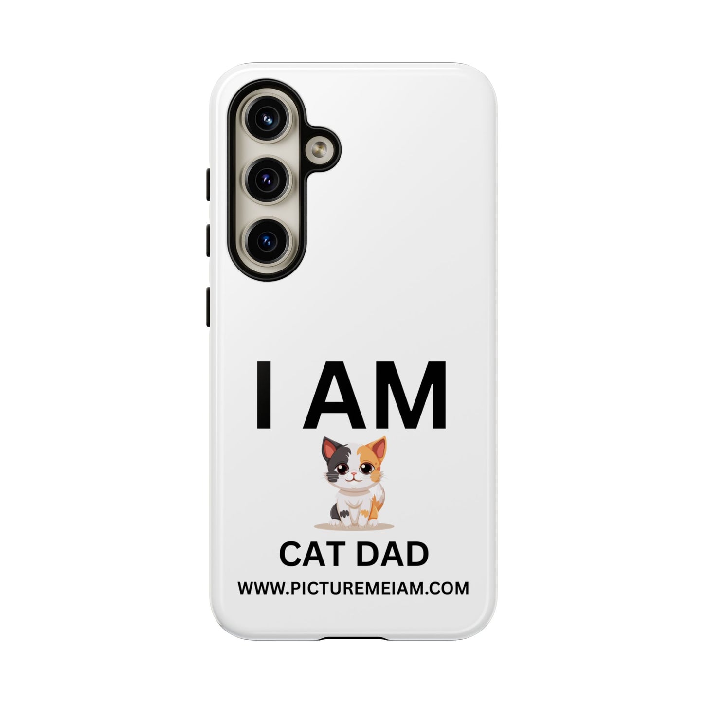 I AM Cat Dad Tough Cases