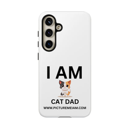 I AM Cat Dad Tough Cases