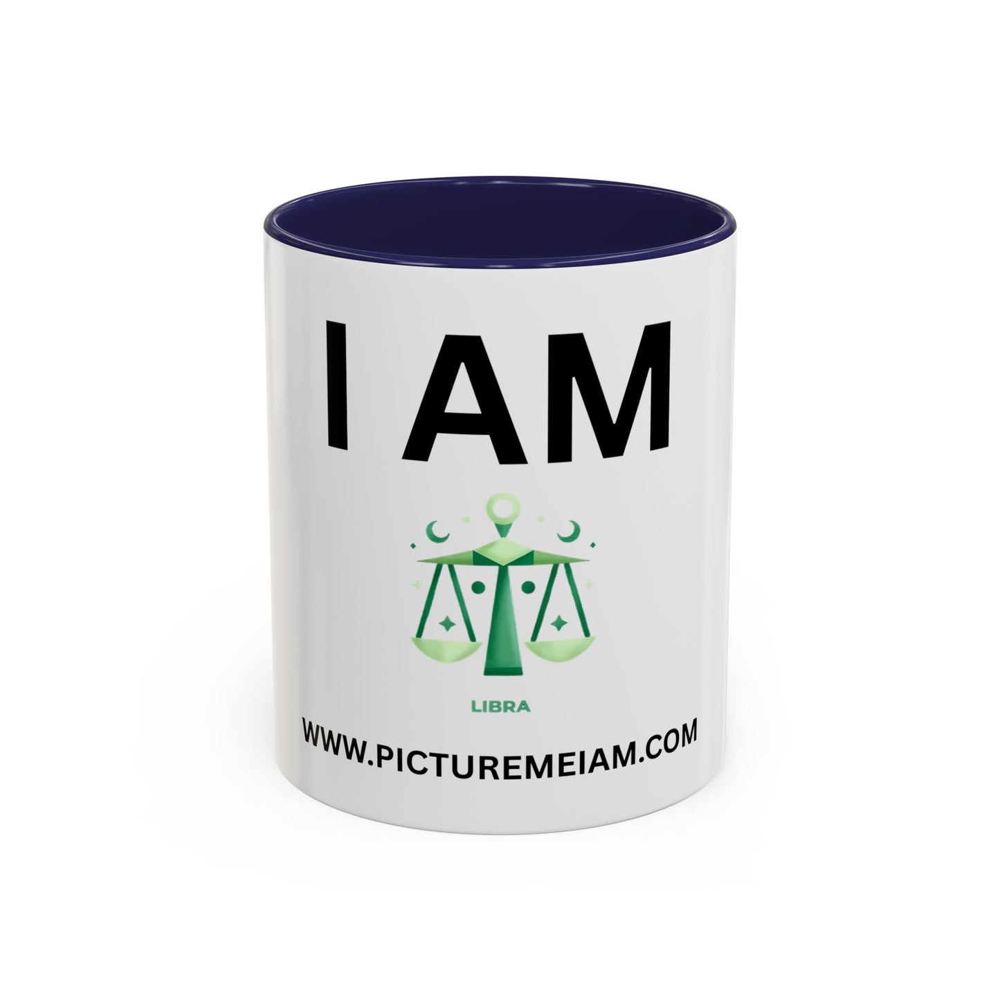 I AM Libra Inspirational Accent Coffee Mug - 11/15oz