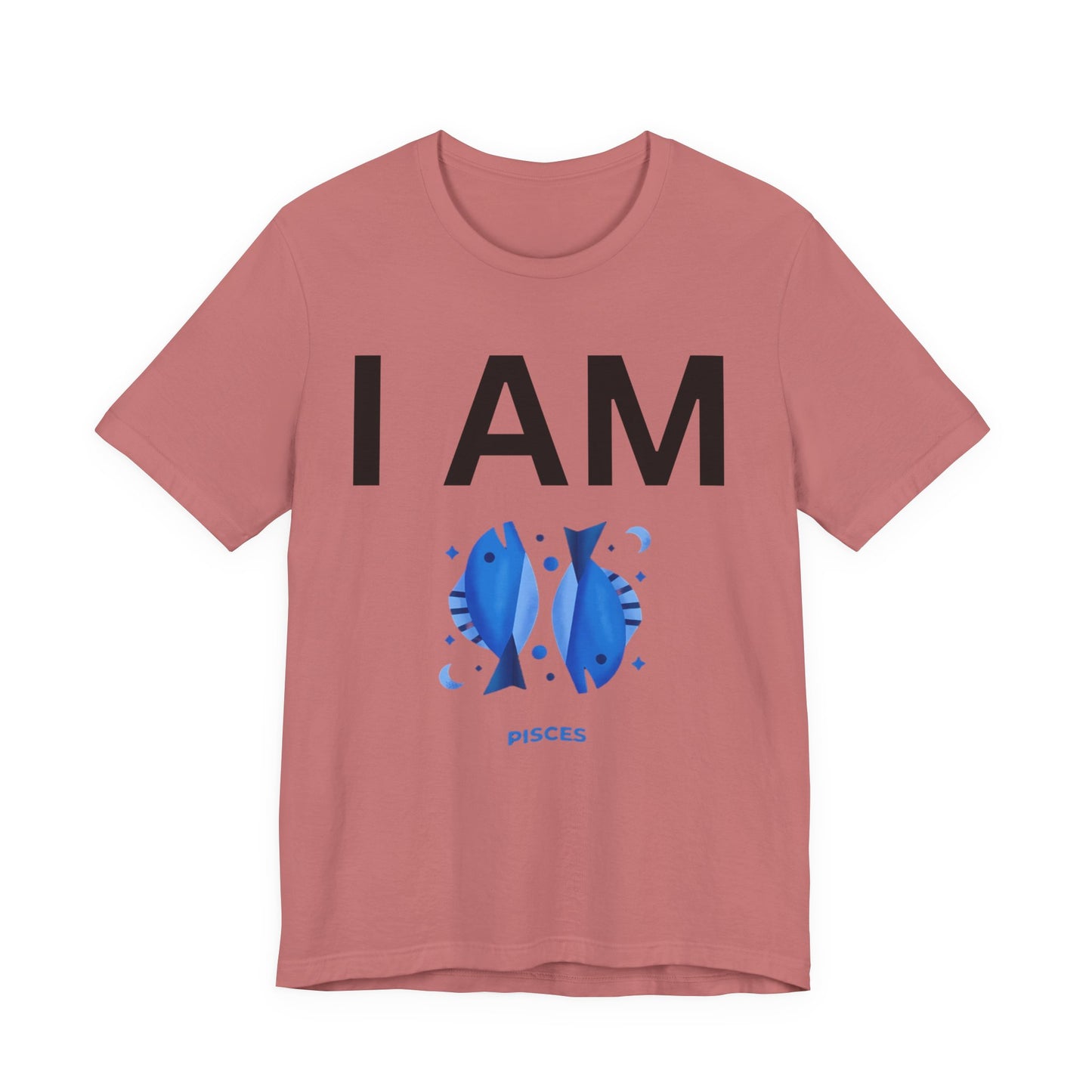 I AM Pisces Unisex Short Sleeve Tee