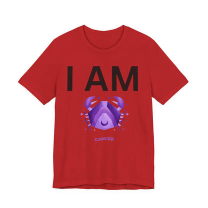 I AM Cancer Unisex Short Sleeve Tee