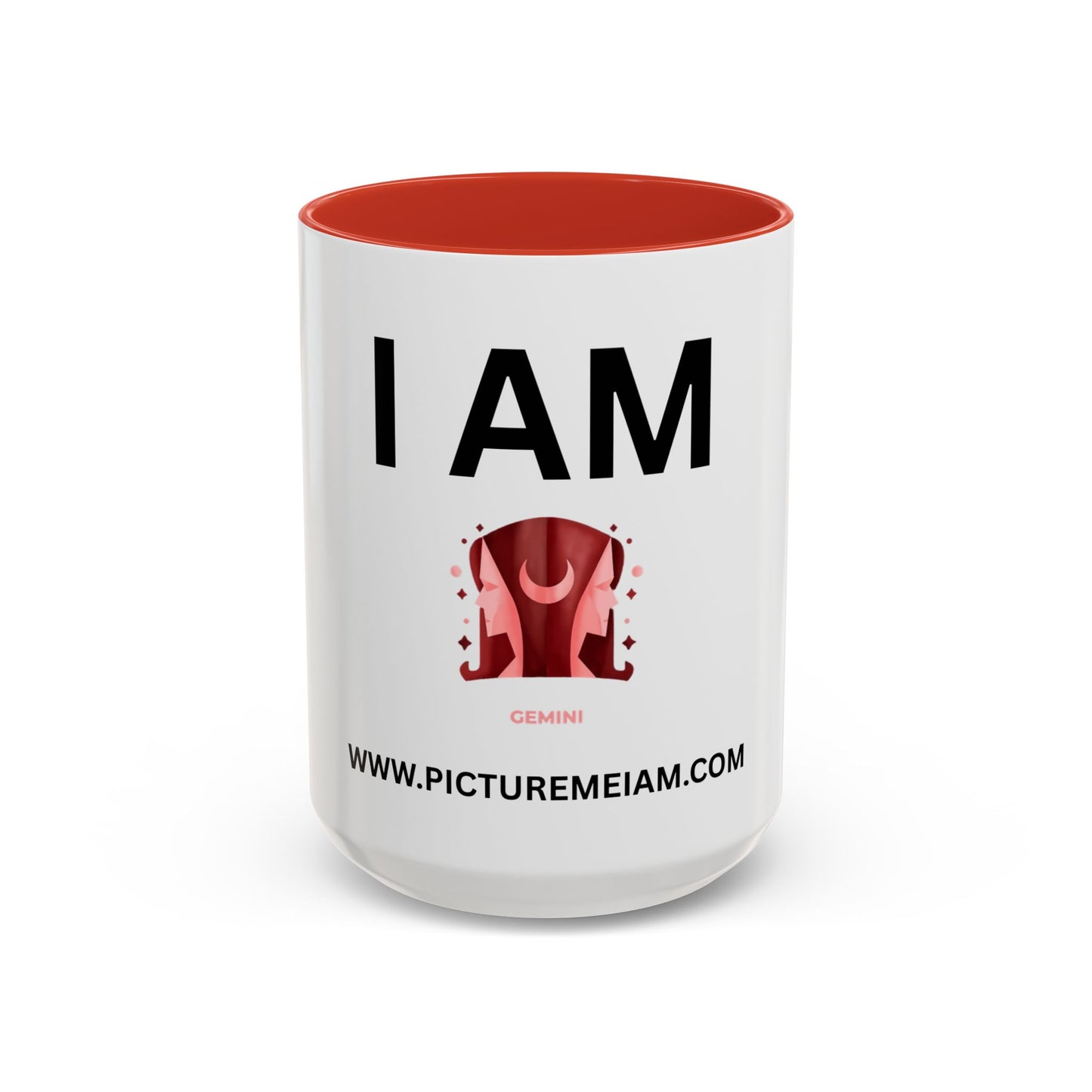 I AM Gemini Inspirational Accent Coffee Mug - 11/15oz