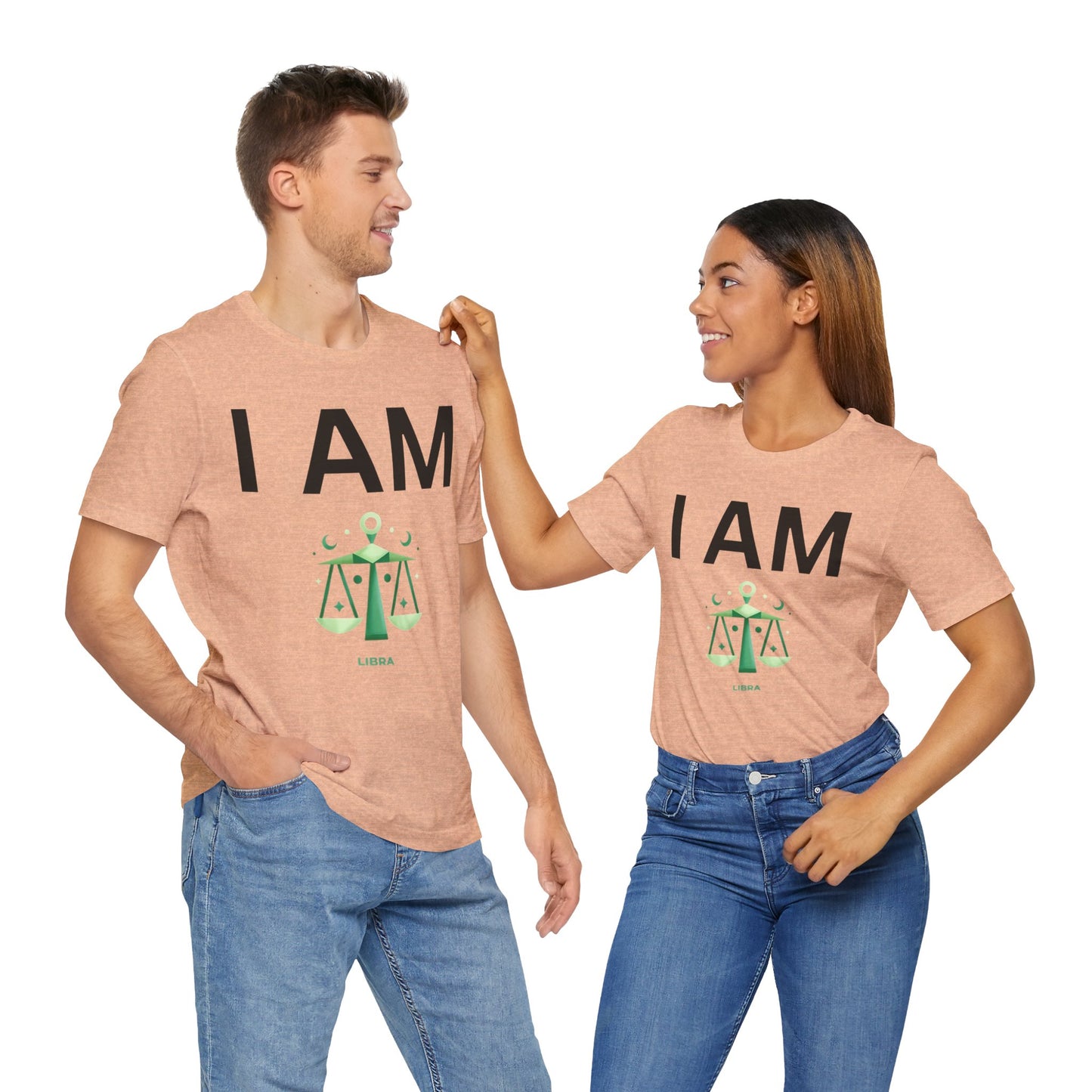 I AM Libra Unisex Short Sleeve Tee