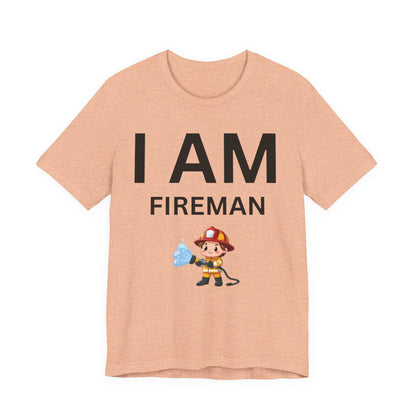 I AM Fireman Short Sleeve Tee