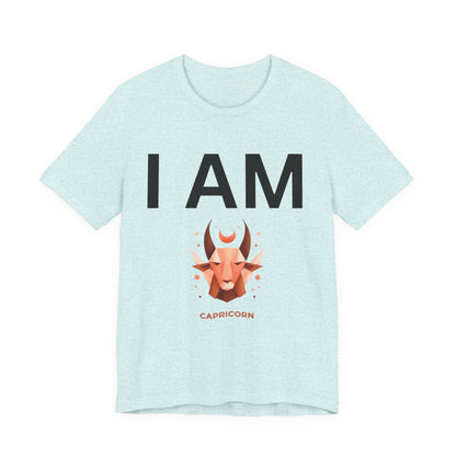 I AM Capricorn Unisex Short Sleeve Tee