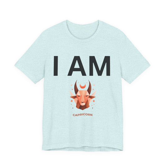 I AM Capricorn Unisex Short Sleeve Tee