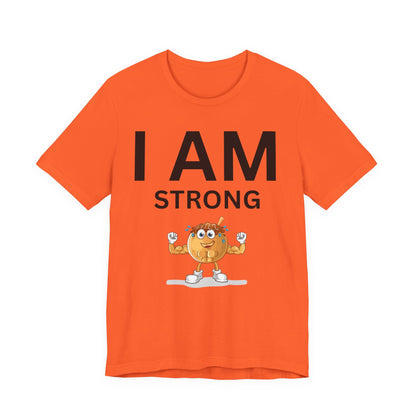 I AM Strong Unisex Short Sleeve Tee