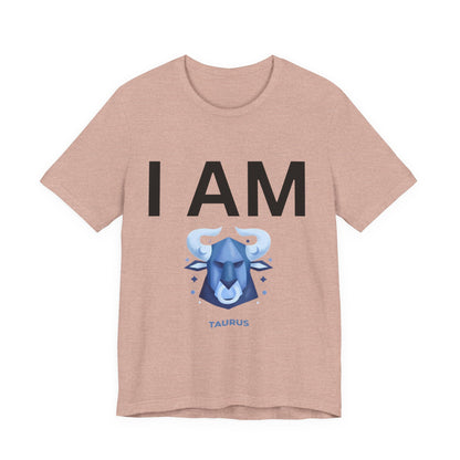 I AM Taurus Unisex Short Sleeve Tee