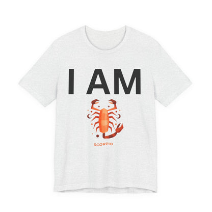 I AM Scorpio Unisex Short Sleeve Tee