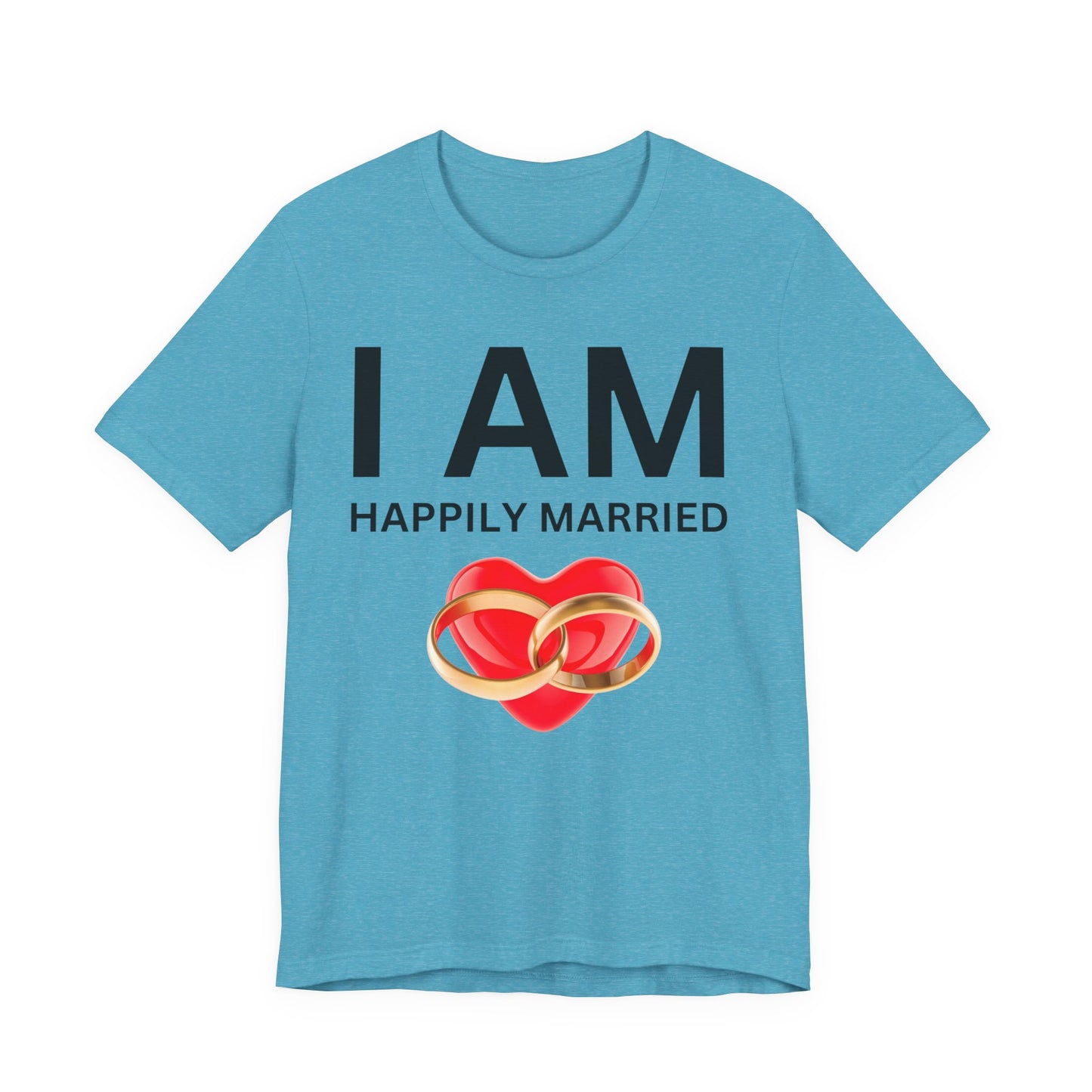 I AM Happily Unisex Short Sleeve Tee