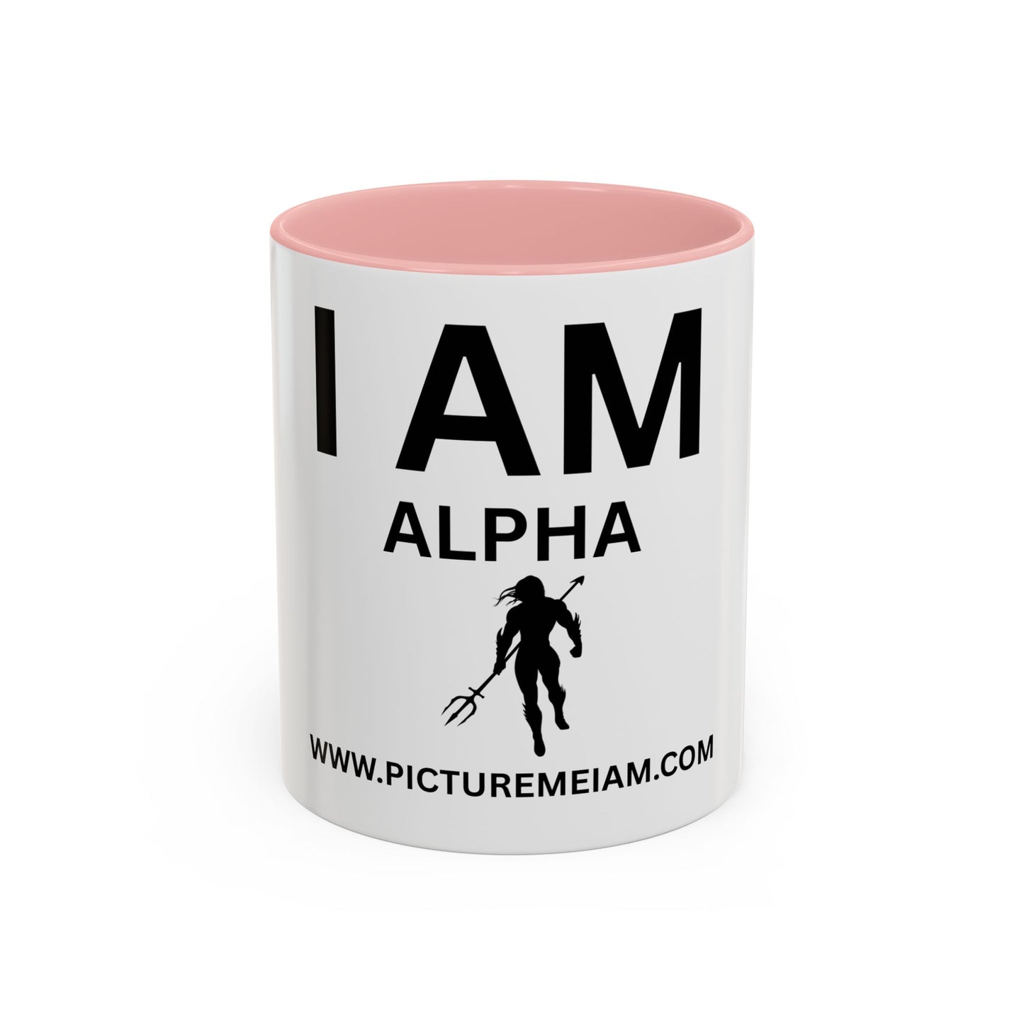 I AM Alpha Men Inspirational Accent Coffee Mug - 11/15oz